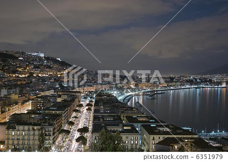 Night view of Naples Night view of Naples 6351979