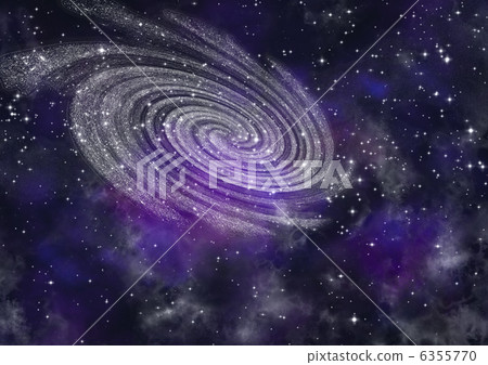 Far away spiral galaxy Far away spiral galaxy 6355770