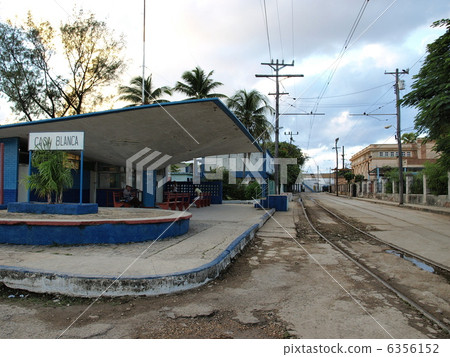 古巴國家鐵路的Casa Blanca站 6356152