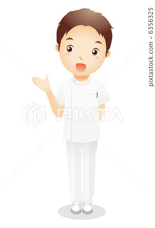 Male health worker illustration 6356325