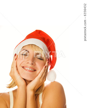 Mrs. Santa dreaming about Chrismas presents Mrs. Santa dreaming about Chrismas presents 6356432
