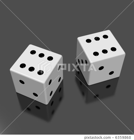 Rendering images of two dice Rendering images of two dice 6359868