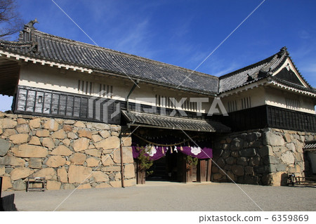 松本城·黑門城門 6359869