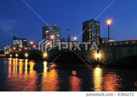 Nakajyo Bridge Night view 6360272