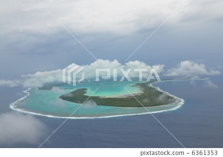 Tsu Pai (Heart Island) Aerial photograph 6361353