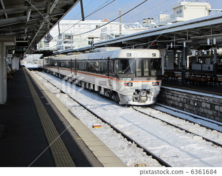 Series 383 train limited express "Shinano" 6361684