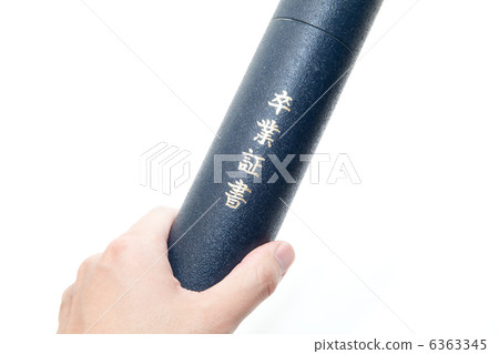 Hand with a diploma Hand with a diploma 6363345