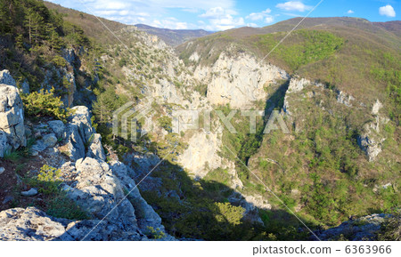 Spring Great Crimean Canyon landscape 6363966