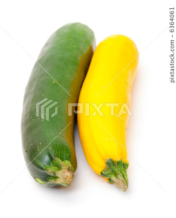 Two Fresh Vegetable Zucchini Two Fresh Vegetable Zucchini 6364061
