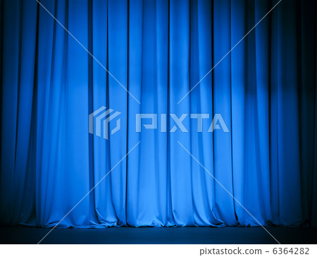 theatre blue curtain 6364282