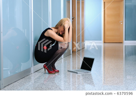 young woman with problem young woman with problem 6370596