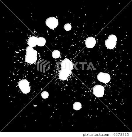 Brush blot vector on black background. Vector illustration. Brush blot vector on black background. Vector illustration. 6378215