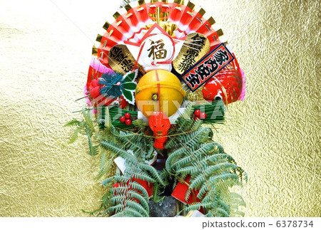 New Year's card material / pencil drawing / Kanji paper back horizontal position · postcard ratio 6378734