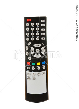 TV remote control isolated TV remote control isolated 6378989