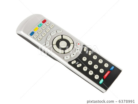 TV remote control isolated TV remote control isolated 6378991