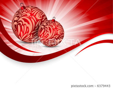 Xmas background with balls Xmas background with balls 6379443