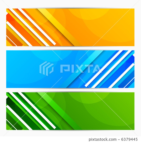 Set of banners with lines Set of banners with lines 6379445