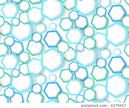 Seamless pattern with hexagons Seamless pattern with hexagons 6379457