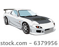 Illustration car car sports car 2 door private car 6379956
