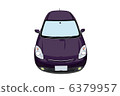 Illustration car car compact car 4 door private car 6379957