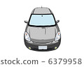 Illustration car car compact car 4 door private car 6379958
