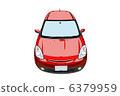 Illustration car car compact car 4 door private car 6379959