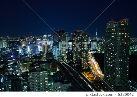 東京的夜景 6380042