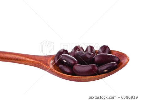 A small handful of red beans - Kidney. A small handful of red beans - Kidney. 6380939