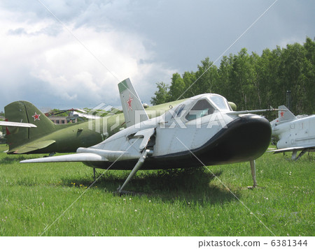 Moscow, Monino, Russia, the plane of war an a parking 6381344