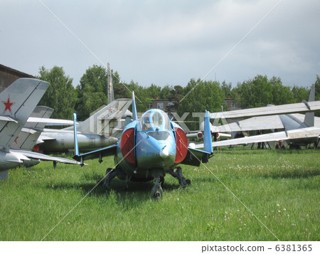 Moscow, Monino, Russia, the plane of war an a parking Moscow, Monino, Russia, the plane of war an a parking 6381365