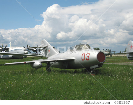Moscow, Monino, Russia, the plane of war an a parking Moscow, Monino, Russia, the plane of war an a parking 6381367
