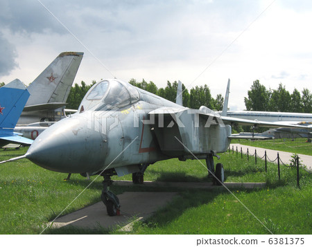 Moscow, Monino, Russia, the plane of war an a parking Moscow, Monino, Russia, the plane of war an a parking 6381375