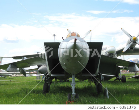 Moscow, Monino, Russia, the plane of war an a parking Moscow, Monino, Russia, the plane of war an a parking 6381376
