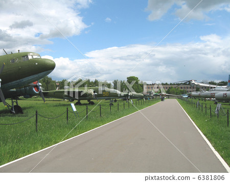 Moscow, Monino, Russia, the plane of war an a parking 6381806