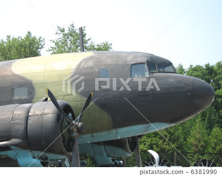 Old military technology on parking in a museum Russia Moscow 6381990
