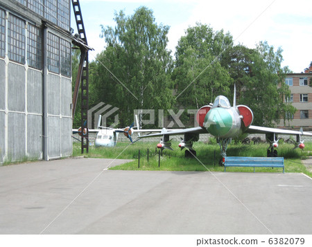 Moscow, Monino, Russia, the plane of war an a parking 6382079