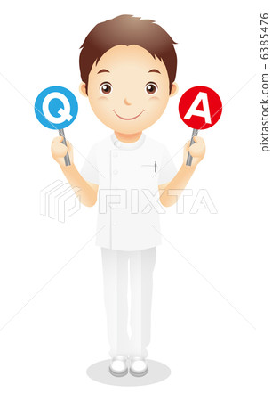 Male health worker illustration 6385476