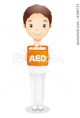 男性衛生工作者例證 6386713