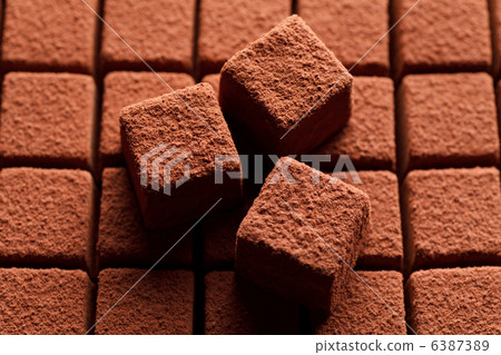 Stock Photo: chocolate, choc, ganache