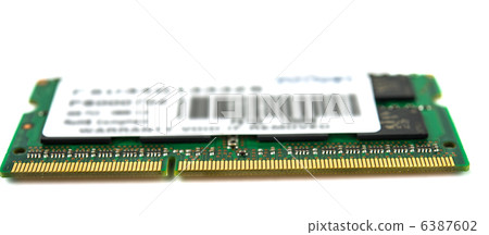 One DDR RAM stick isolated 6387602