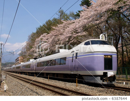 E351 Super Azusa and Sakura and Yatsugatake E351 Super Azusa and Sakura and Yatsugatake 6387644