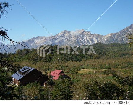 Hakuba Norikura遠足徑從Tenguhara觀看Tsugaike自然公園 6388814