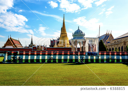 曼谷玉佛寺（Wat海Ruttana Saasderaram）泰國，曼谷 6388815