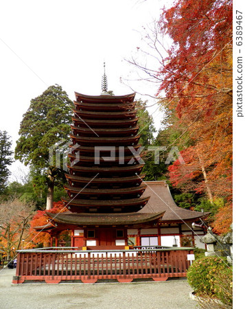 Daisyama Shrine Ten Three Story Tower Daisyama Shrine Ten Three Story Tower 6389467