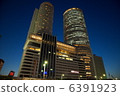 Central Towers at dusk 6391923
