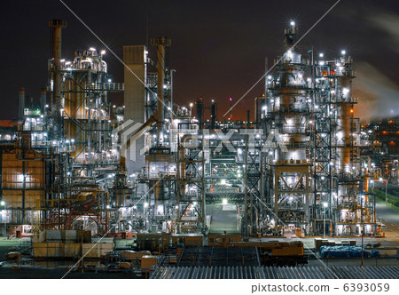川崎工廠2夜視圖 6393059