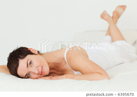 Serene woman posing Serene woman posing 6395670
