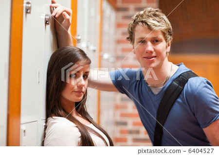 Good looking couple flirting Good looking couple flirting 6404527