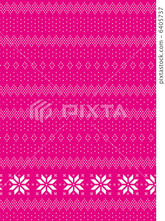 北歐圖案粉紅色 北歐圖案粉紅色 6405737