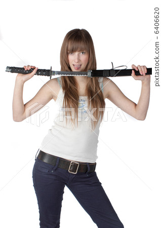 Lady With Sword 6406620